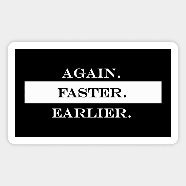 again faster eariler Magnet by NotComplainingJustAsking